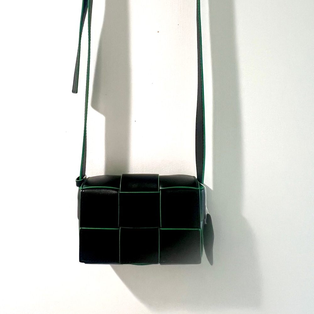 Bottega Veneta Mini Cassette INSPIRED Leather Crossbody